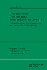 Logo:Deus absconditus, Deus manifestus in den Mysterien des Lebens Jesu