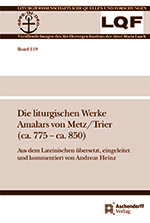 Logo:Die liturgischen Werke Amalars von Metz/Trier (ca. 775 - ca. 850)