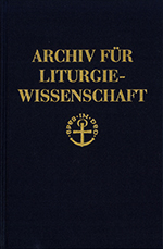 Logo:Archiv für Liturgiewissenschaft