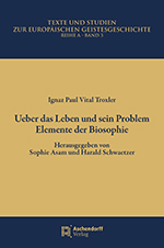Logo:Ueber das Leben und sein Problem