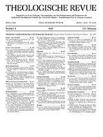 Logo:Theologische Revue 2025/6