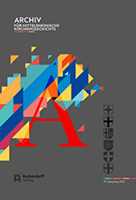 Logo:Archiv für mittelrheinische Kirchengeschichte